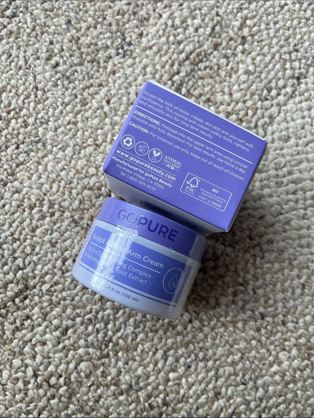 Gopure Sculpt & Tone Arm Cream